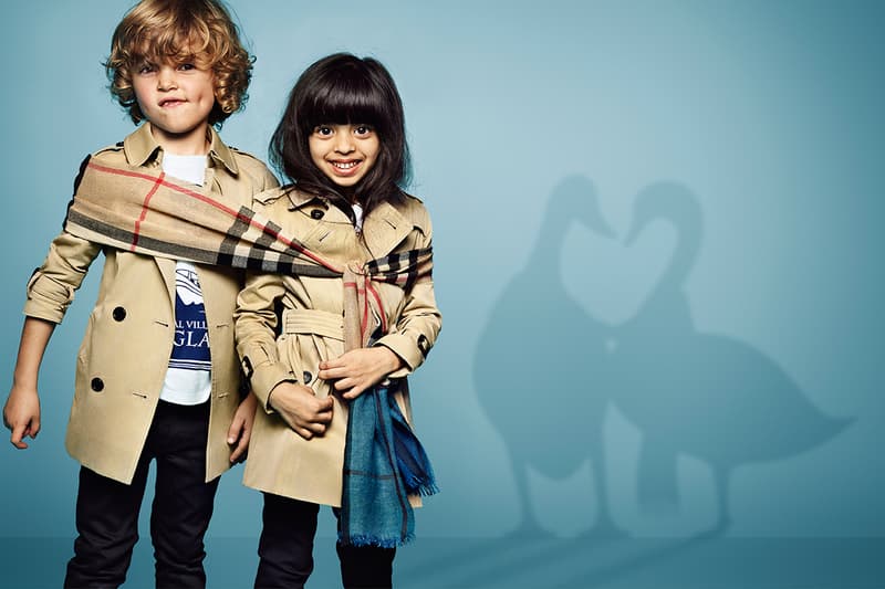 Burberry 2015 春夏童裝系列