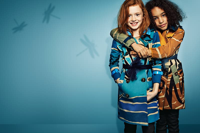 Burberry 2015 春夏童裝系列