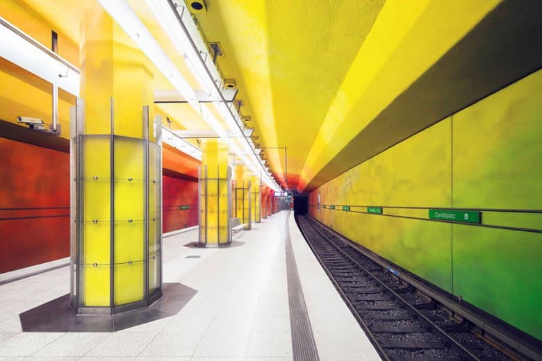 攝影師 Nick Frank 通過鏡頭展示獨特地鐵站設計