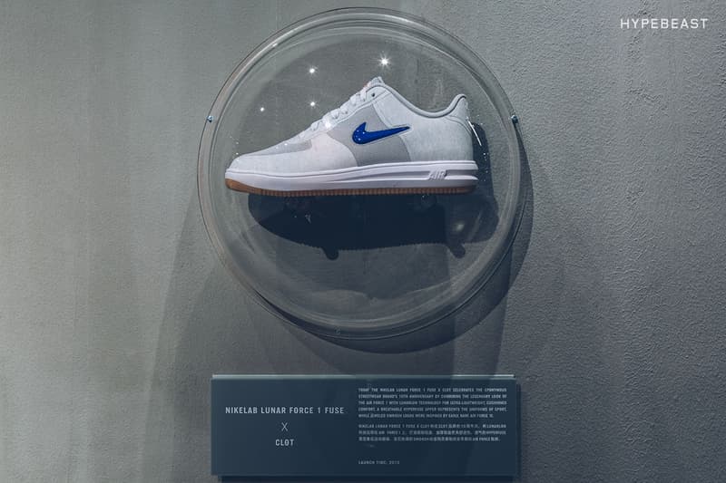 NikeLab X158 打造 CLOT x Nike 「十週年」主題回顧展