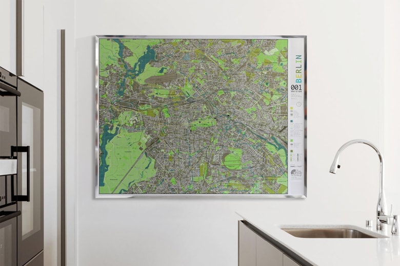 Future Mapping Company 推出柏林裝飾地圖