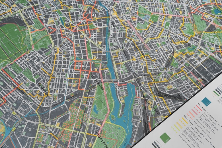Future Mapping Company 推出柏林裝飾地圖