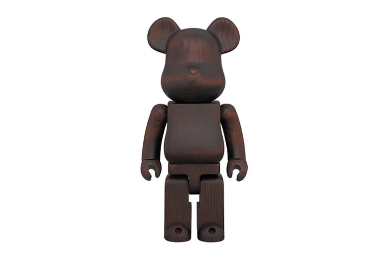 karimoku x Medicom Toy Bearbrick Rosewood Paint 400% 聯名玩偶