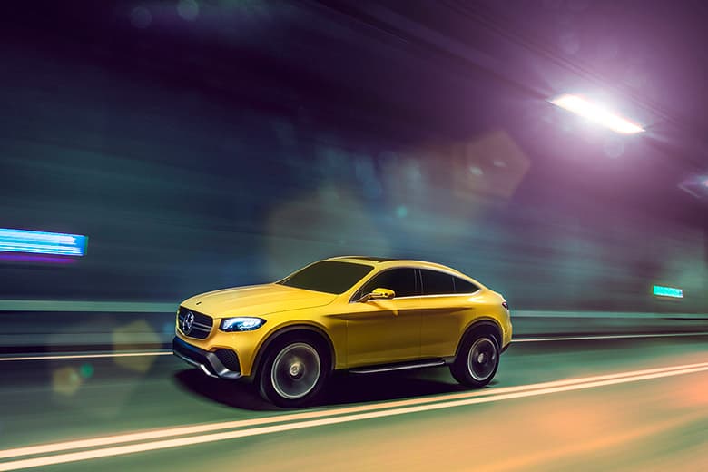 Mercedez-Benz GLC Coupé 概念車