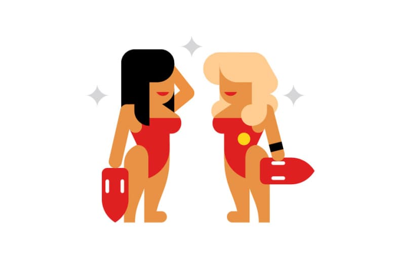 Hey Studio 打造人物創意插畫回顧流行文化發展史