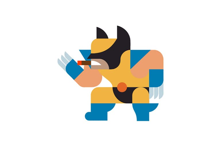 Hey Studio 打造人物創意插畫回顧流行文化發展史