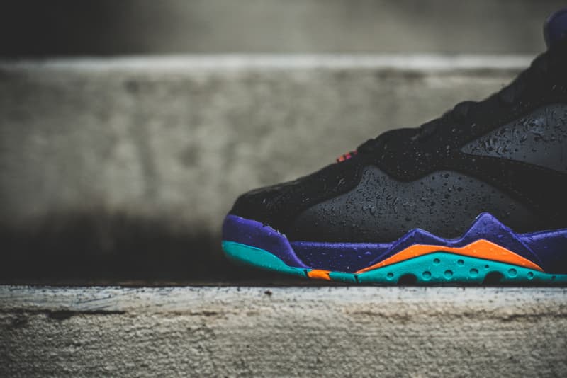 Nike Air Jordan 7 Retro 30th GG 黑紫配色設計