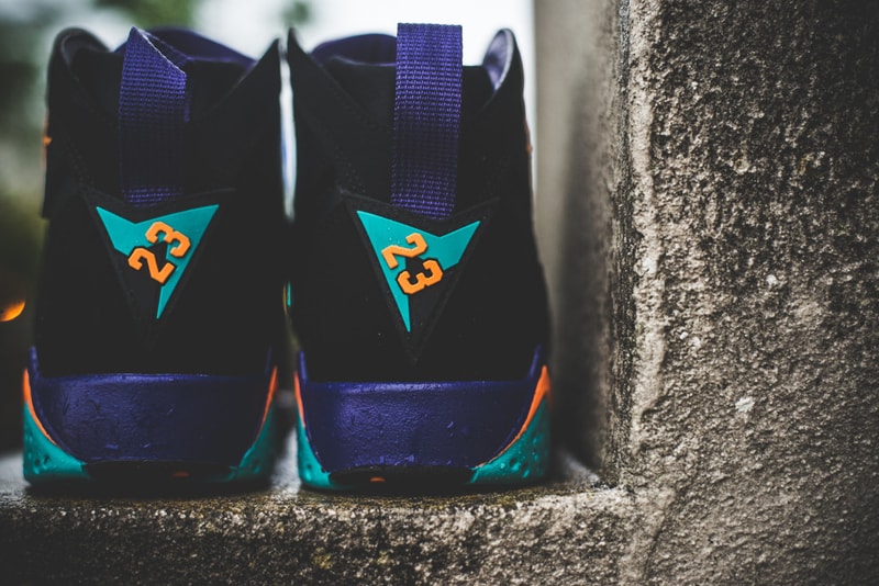Nike Air Jordan 7 Retro 30th GG 黑紫配色設計