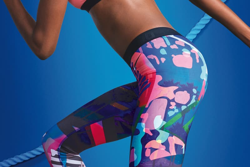 以洛杉磯為設計靈感的 Nike Pro NTM x N+TC Tour 訓練褲