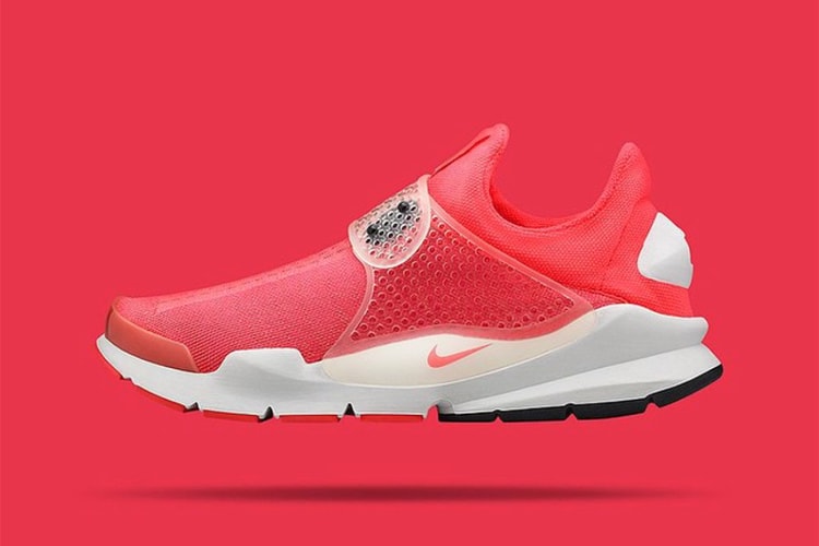 NikeLab Sock Dart SP 亮粉配色