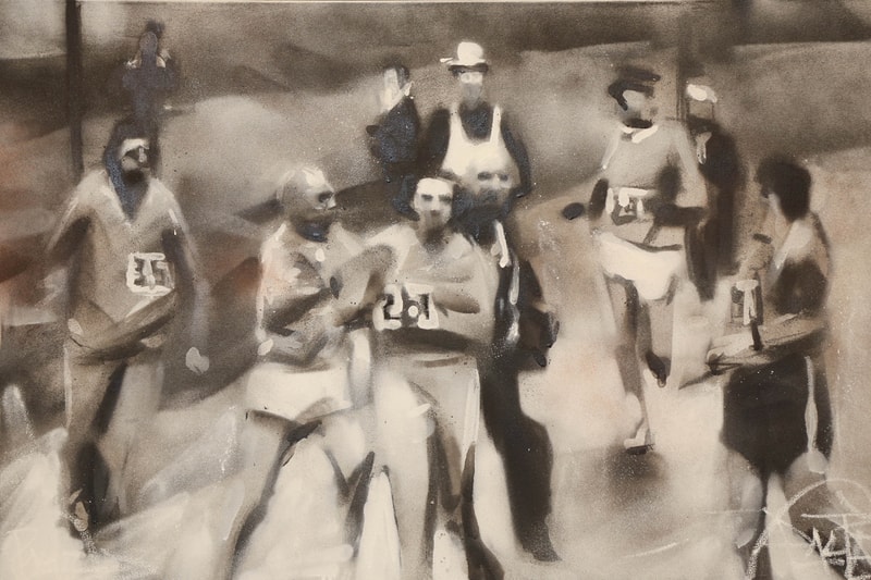 adidas 聯手 Percy Fortini-Wright 打造波士頓馬拉松主題藝術作品