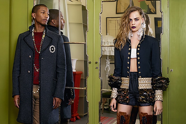 Pharrell, Cara Delevingne & Hudson Kroenig 出鏡 Chanel 2015 Paris-Salzburg 高級手工坊系列最新宣傳大片
