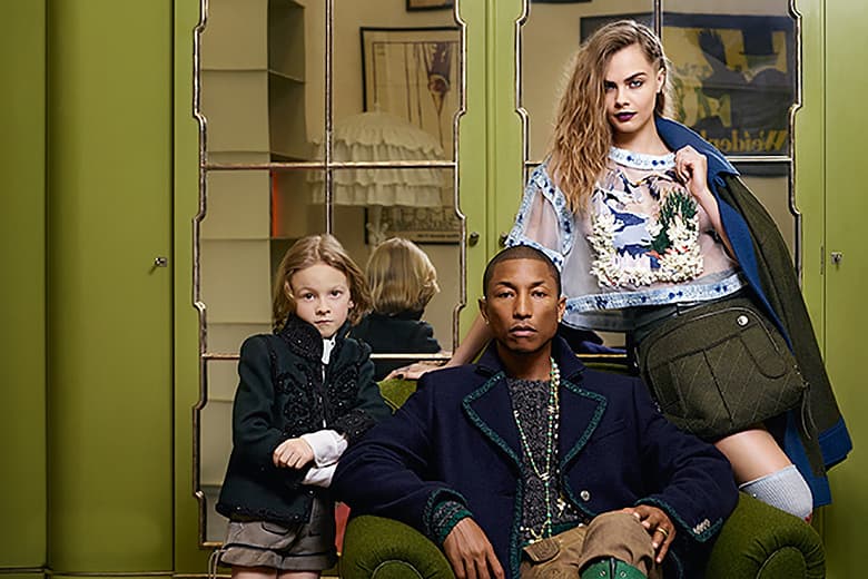 Pharrell, Cara Delevingne & Hudson Kroenig 出鏡 Chanel 2015 Paris-Salzburg 高級手工坊系列最新宣傳大片