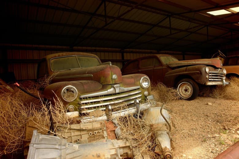 Dieter Klein「汽車墓地」攝影作品系列