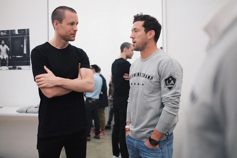 LA Galaxy x Reigning Champ 「MLS 冠軍」別注系列發佈會