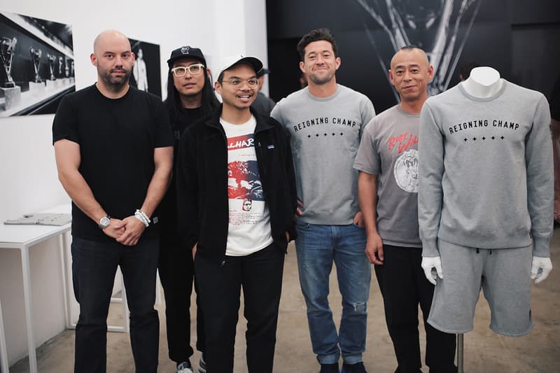 LA Galaxy x Reigning Champ 「MLS 冠軍」別注系列發佈會