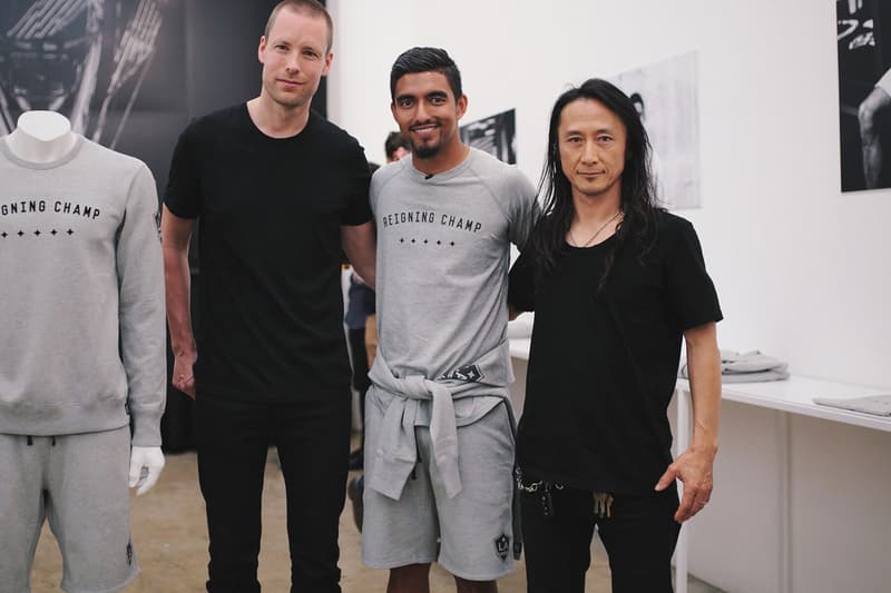 LA Galaxy x Reigning Champ 「MLS 冠軍」別注系列發佈會