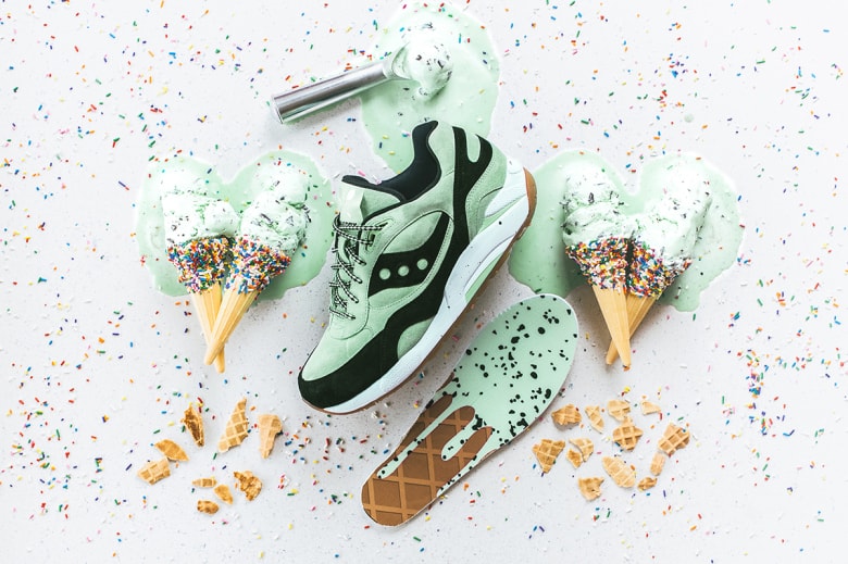 Saucony Originals G9 Shadow 6「Scoops Pack」別注配色