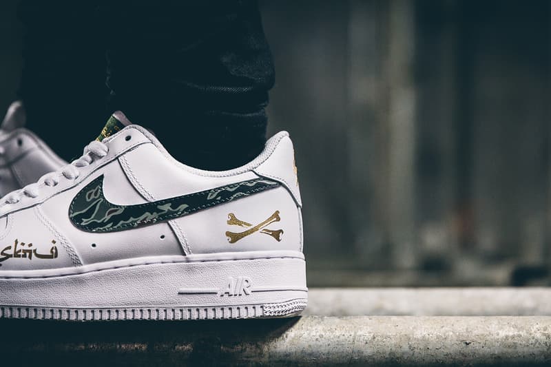 SBTG for HYPEBEAST 獨家限定版 Nike Air Force 1「AWOL Camo」配色 Part 2