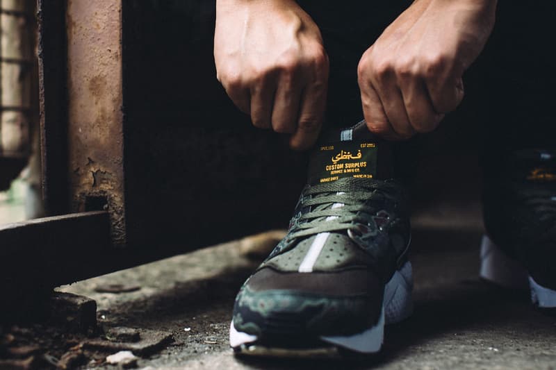 SBTG for HYPEBEAST 獨家限定版 Nike Air Huarache「AWOL Camo」配色 Part 1