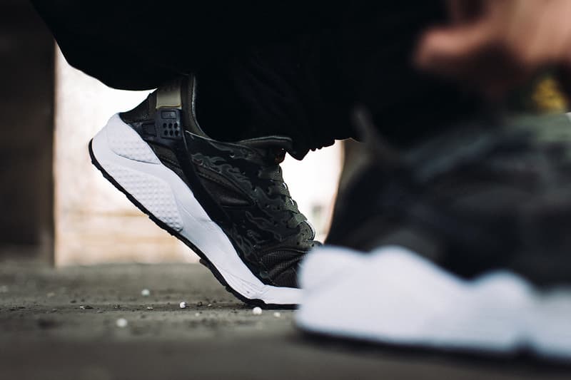 SBTG for HYPEBEAST 獨家限定版 Nike Air Huarache「AWOL Camo」配色 Part 1