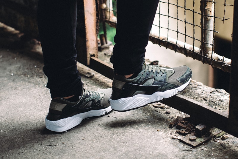 SBTG for HYPEBEAST 獨家限定版 Nike Air Huarache「AWOL Camo」配色 Part 1