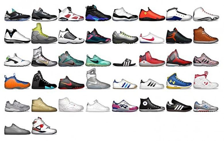 Foot Locker 在全新 APP 中添入「Shoemoji」球鞋表情符號