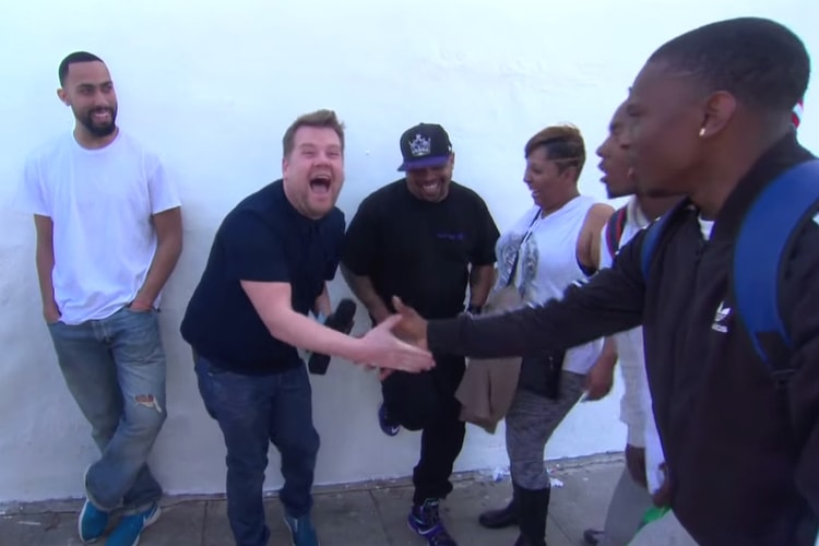 《The Late Late Show with James Corden》最新一期與鞋迷互動送出珍稀 Air Jordan 球鞋