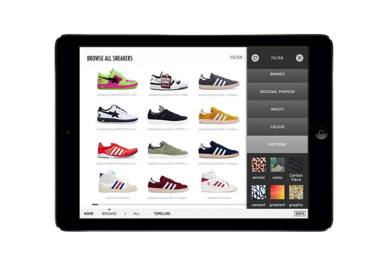 U-Dox 打造全新球鞋百科全書式應用程序 Sneakers: The Complete App 