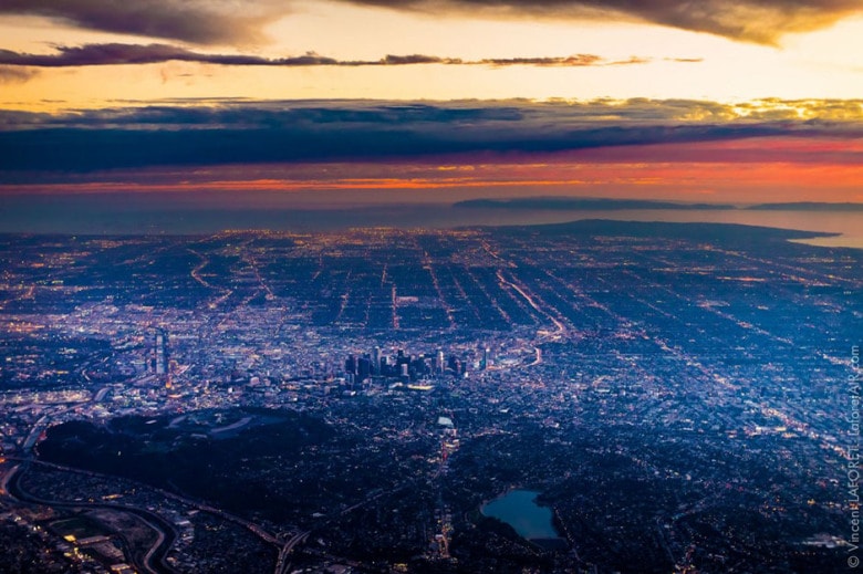 Vincent Laforet 洛杉磯高空夜景攝影系列