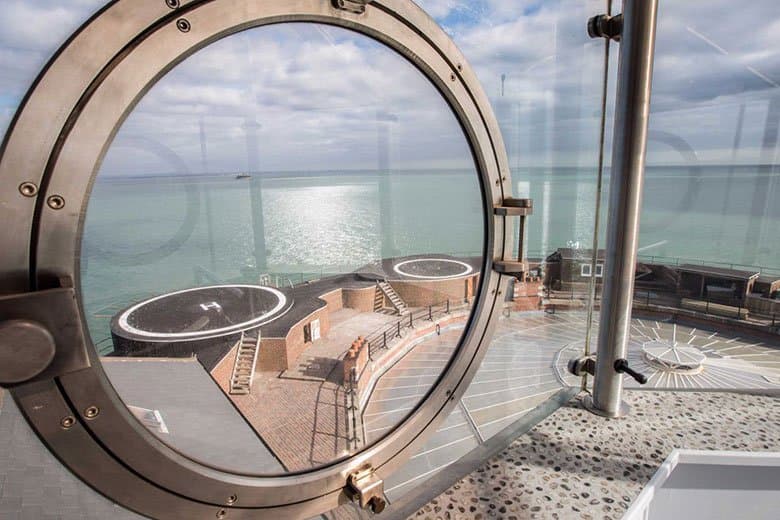 19 世紀海上碉堡被改造成為現代化高端酒店