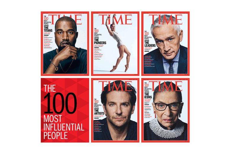 《時代週刊》公佈 2015「TIME 100」特刊封面人物