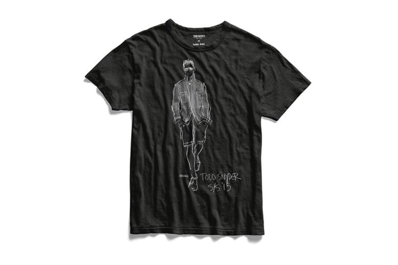 Todd Snyder x Richard Haines 聯名 T-Shirt 系列