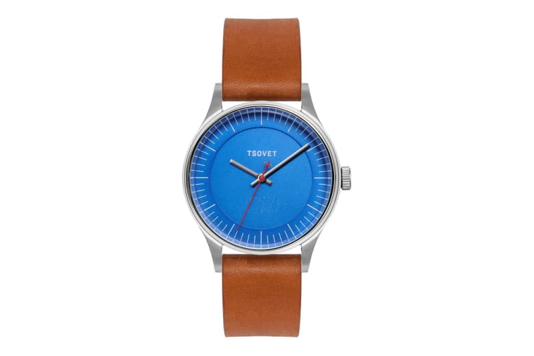 TSOVET JPT-C036 Matte Blue 腕錶