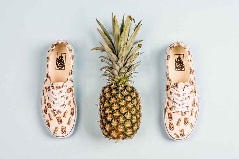 Vans Drained and Confused Authentic 全新配色設計「Pineapple White」