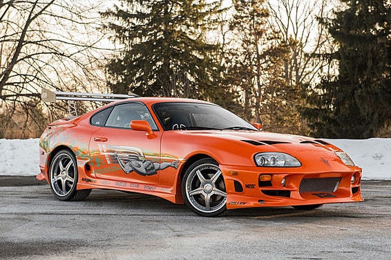 Paul Walker 在《速度與激情》中駕駛的 Supra 車款即將進行拍賣