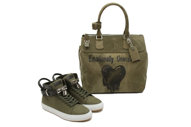 Emotionally Unavailable x BUSCEMI x readymade x UNITED ARROWS & SONS 軍事主題系列