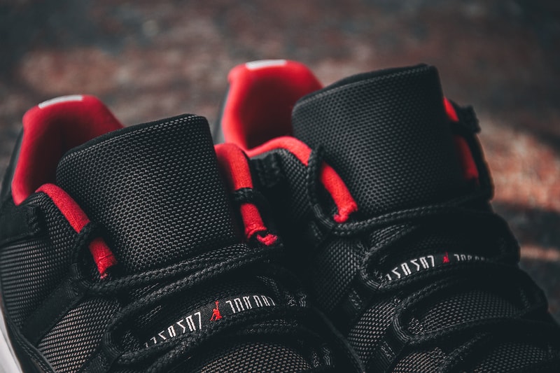 近賞 Air Jordan 11 Retro Low「True Red」配色