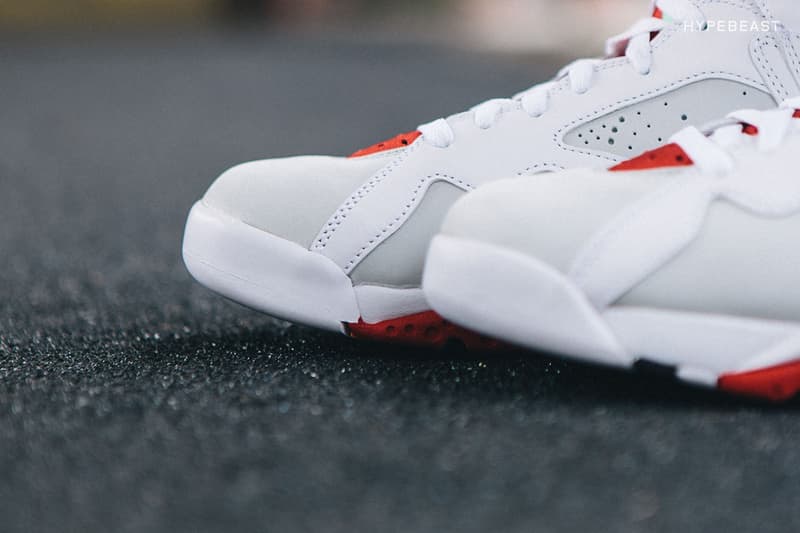 近賞 Air Jordan 7 Retro「Hare」別注配色