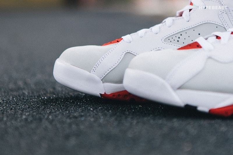 近賞 Air Jordan 7 Retro「Hare」別注配色