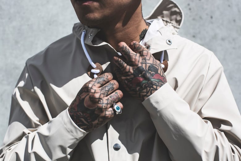 STUSSY Livin' GENERAL STORE x RAINS 2015 春夏聯名連帽防雨夾克