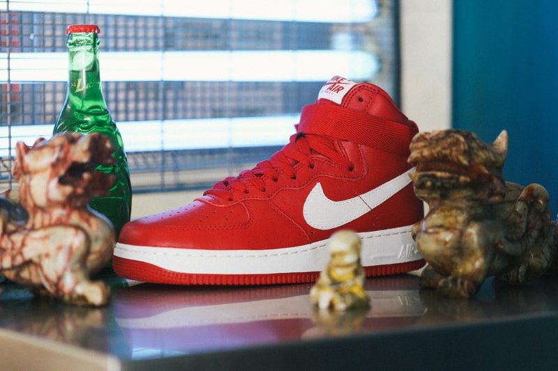 搶先預覽 Nike Air Force 1 High「NAI KE」Gym Red 別注配色