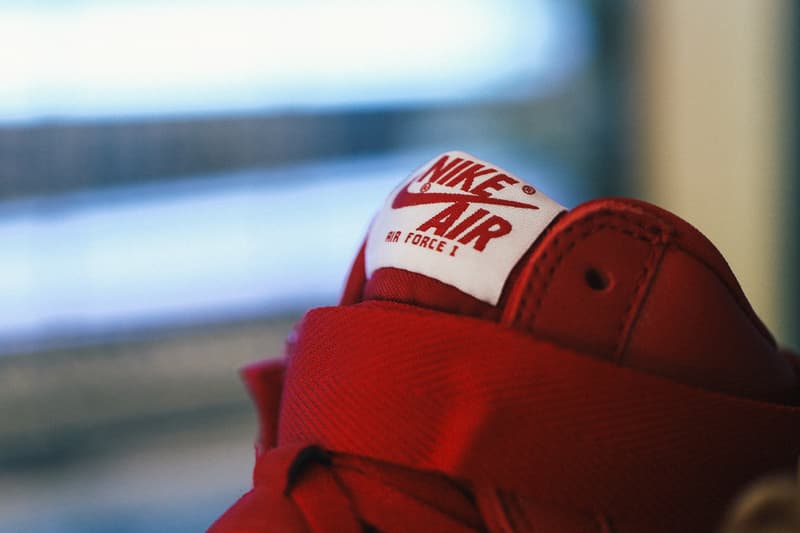 搶先預覽 Nike Air Force 1 High「NAI KE」Gym Red 別注配色