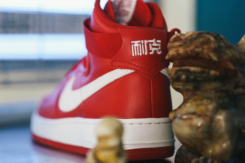搶先預覽 Nike Air Force 1 High「NAI KE」Gym Red 別注配色