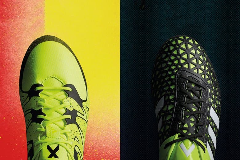 adidas 發布 ACE15 & X15 兩款革命性足球鞋