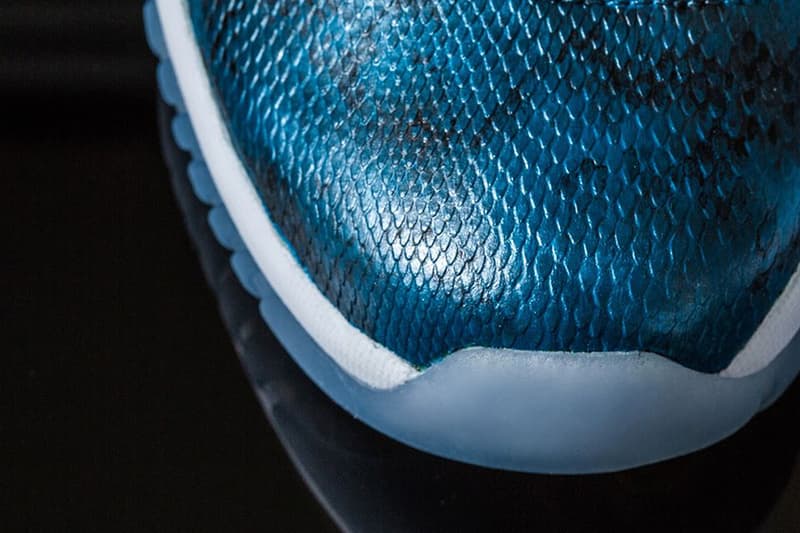 Tony Chen 打造 Air Jordan XI Low「Blue Snake」客製版本
