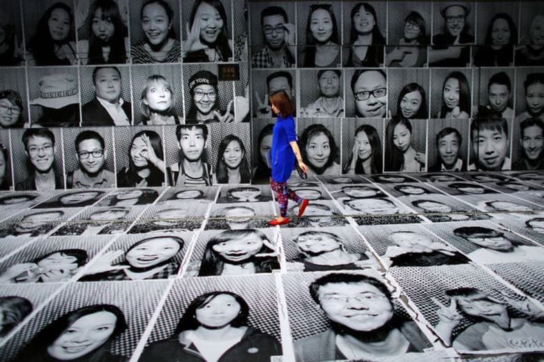 JR 藝術企劃「Portraits In Unusual Locations」