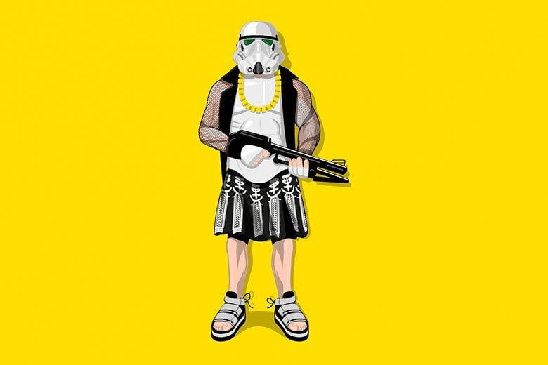 星戰家族「完美駕馭」現代街頭服飾