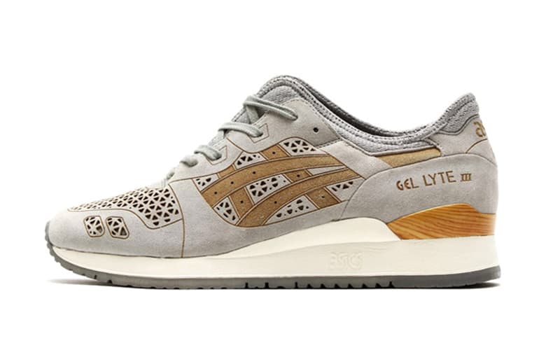ASICS GEL-Lyte III「Laser Cut」Light Grey 配色