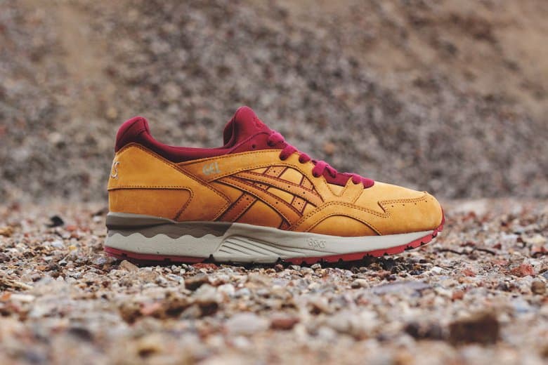 ASICS GEL-Lyte V 全新配色設計「Tan/Deep Red」